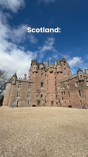 You want castles? We have plenty of those in Scotland! 😉🏰