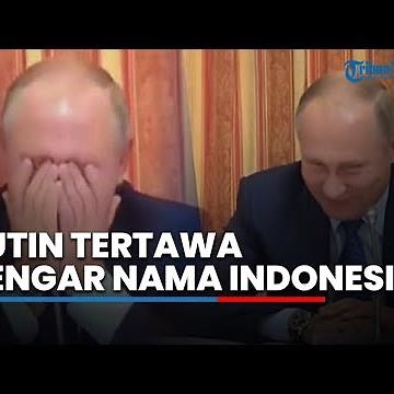 Presiden Rusia Tak Henti Tertawa Usai Dengar Nama Indonesia Disebut, Ini Penyebabnya