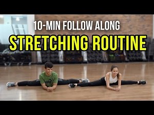 10-MIN SPLITS STRETCHING ROUTINE FOR MARTIAL ARTS | Ft. Donavan Barrett