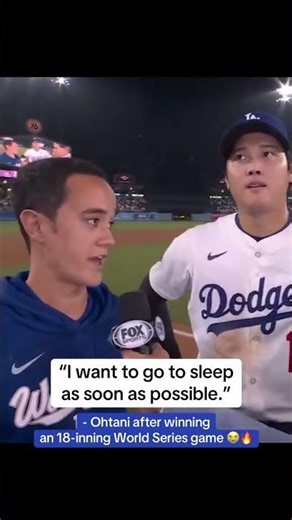 Shohei Ohtani is the starting pitcher for Game 4 in less than 24 hours 😮