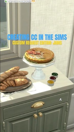 CREATING SIMS 4 CC PT 7 : JAMS! #sims4cc