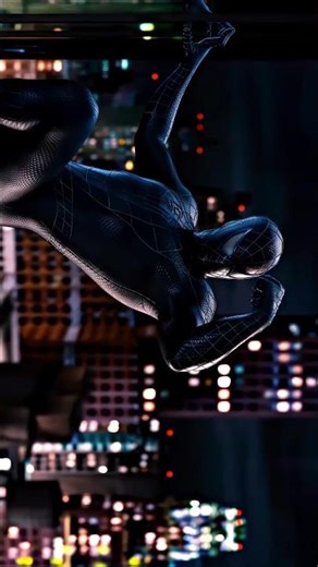 Black Spiderman Epic Entry | Symbiote Suit Spiderman Edit #shorts #spiderman #marvel