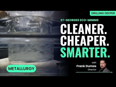 St-Georges Metallurgy targets lowest-cost lithium processing