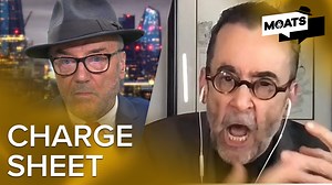 "INTERVIEW: You can’t live a good life in the US without committing at least three felonies by the time you’re 30, jokes Lionel Media about the Trump indictment Follow MOATS on YouTube #Trump @LionelNation" | George Galloway