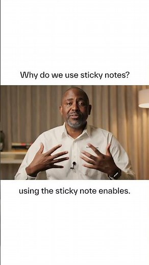 The real reason we use sticky notes