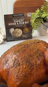 Hosting Thanksgiving this year? Make your holiday meal unforgettable with our Gourmet Gobbler Turkey Brining Kit! 🦃✨ Whether you're a seasoned chef or a kitchen newbie, this kit makes it easy to roast a perfectly moist and delicious turkey every time. | Stonewall Kitchen