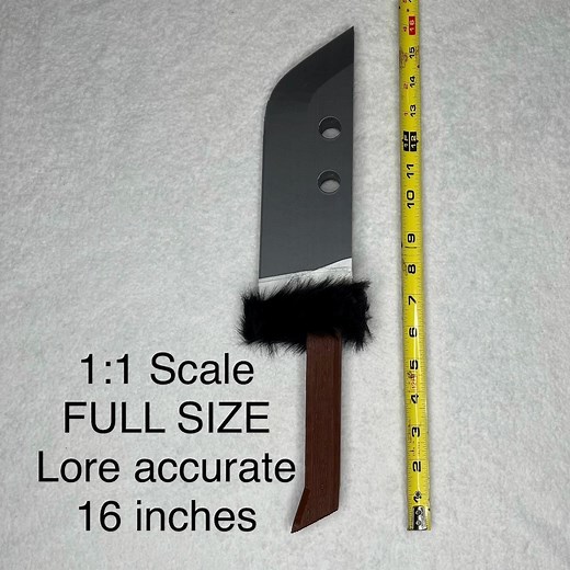 Demon Blade - 3D Printed Prop 1:1 Scale - Etsy