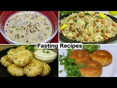4 Easy Vrat Recipes - Navratri Special Fasting Recipes