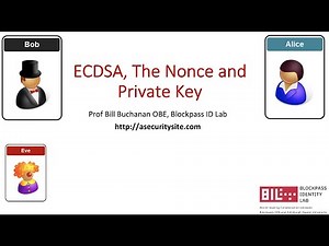 ECDSA, The Nonce and The Private Key