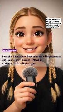 🗣️ Bli säkrare på svenska genom att förstå hur adjektiv förändras i olika former🤷🏻‍♀️