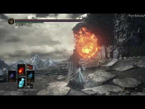 Dark Souls 3 Cinders Mod Spell Showcase - All Pyromancies