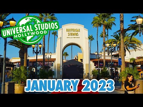 Universal Studios Hollywood - January 2023 Walkthrough [4K POV]