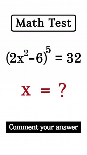 Comment your answer 👍 Share with your friends 🚀 Follow for daily updates 🎁 #math #mathskills #mathtricks #mathchallenge #mathquiz #mathtest #mathteacher #mathematics #fyp #foryou #foryoupage