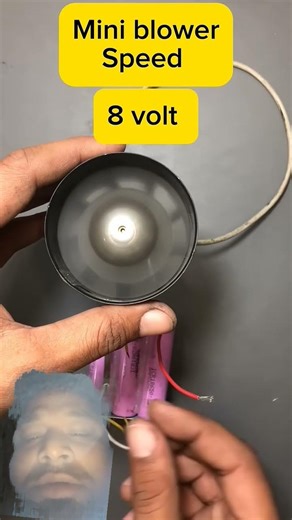 DC motor fan#4 voltage 8 volt 12 volt testing#high speed fan testing#viral #tranding #tech #ytshorts