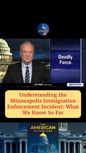 Understanding the Minneapolis Immigration Enforcement Incident: What We Know So Far On January 7, 2026, during a large-scale federal immigration enforcement operation in Minneapolis, an ICE agent fatally shot 37-year-old U.S. citizen Renee Nicole Good. 🇺🇸🔍📜 Federal officials described the shooting as self-defense, stating the driver attempted to use her vehicle to endanger officers. Local authorities and witness videos present a different account, showing the vehicle moving slowly as agents 