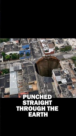 The Guatemala City Sinkhole That Swallowed a Building