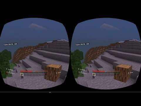 Minecraft Gear VR Edition Gameplay - No Audio, Unedited (Aug 2020)
