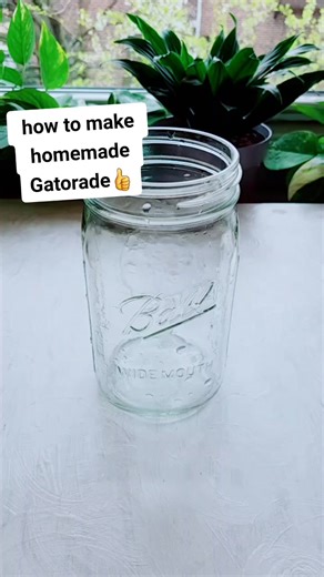 Homemade Healthy Gatorade Recipe