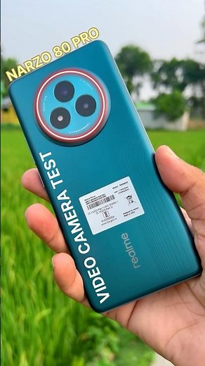 Realme Narzo 80 Pro 5G Video Camera Test 📹