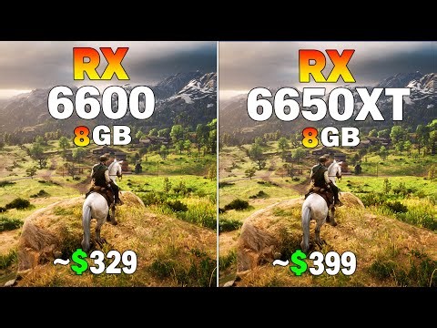 RX 6600 vs RX 6650 XT - Test in 8 Games