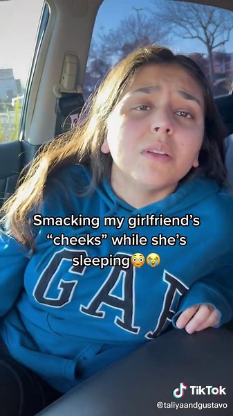 Why she so cranky!?😭😂 #girlfriend #boyfriend #couples #viral #fyp #fypシ #girls
