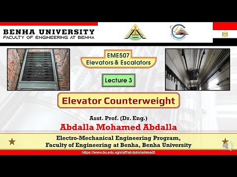 Elevators / Lifts Counterweight