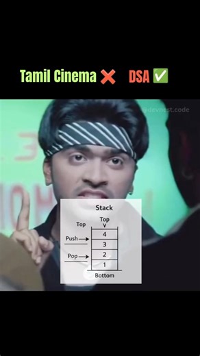 Tamil Cinema x DSA 🤯💥| DSA tamil #shorts #shortsfeed #programming #dsa #fyp #trending #engineering