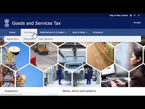 GSTN Official Guide to View Saved Applications for GST Registration