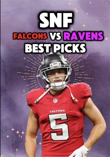 SNF best picks week 5. Ravens vs Falcons picks #nfl #snf #sundaynight #week5 #falcons Best picks for NFL today