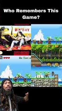Who remembers this game? “Dino City” #viral #nintendo #retro #dinocity #supernintendo