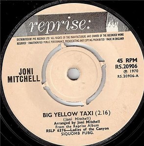 Joni Mitchell - Big Yellow Taxi