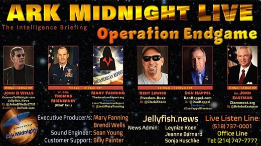 The Intelligence Briefing /Operation Endgame - John B Wells LIVE