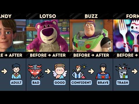 Toy Story: Before vs After