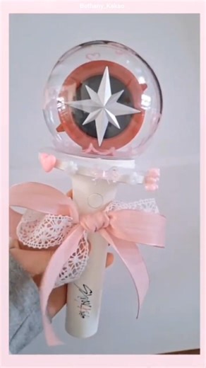 Stray Kids Lightstick Makeover #straykids #skz #kpop #lightstick #concert #diy #pink #cute