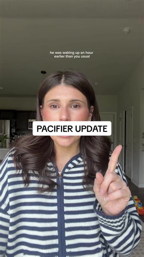A little paci update! I know every baby is different, this was just our experience with cutting it cold turkey ♥️ #toddler #pacifier #momlife #momcreator #babyregistry
