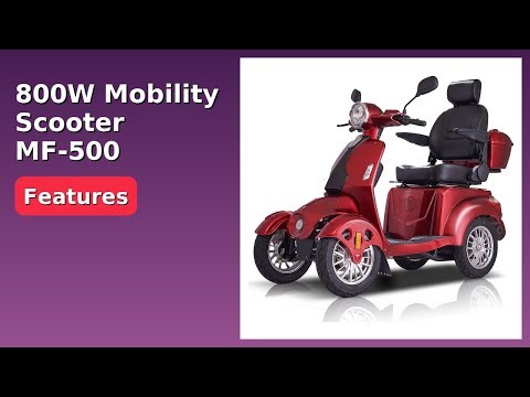 REVIEW (2025): 800W Mobility Scooter MF-500. Features.