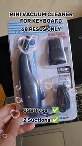 “Kung sawa ka na sa alikabok sa keyboard, eto na ang sagot! 💨✨ USB mini vacuum na super dali gamitin—plug and clean lang!” Mini Vacuum Cleaner Dito mabibili👇👇👇 Shoppe link🧡 https://s.shopee.ph/AUmlFZ1IqQ Tiktok link🖤 https://vt.tiktok.com/ZSHwLdNgeVVPU-bs9Bq/ #vacuum #wfh #ESLTeacherTools #budolfindsph #musthave #fypageシ | Jessa Mae Curig