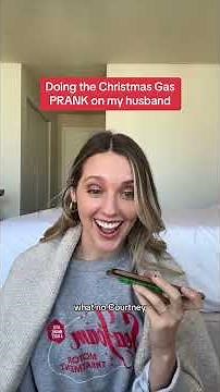 Christmas Gas Prank: Husband's Reaction!