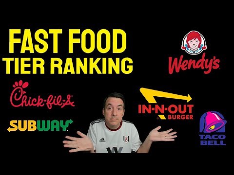 Ranking the BEST fast food places in the USA