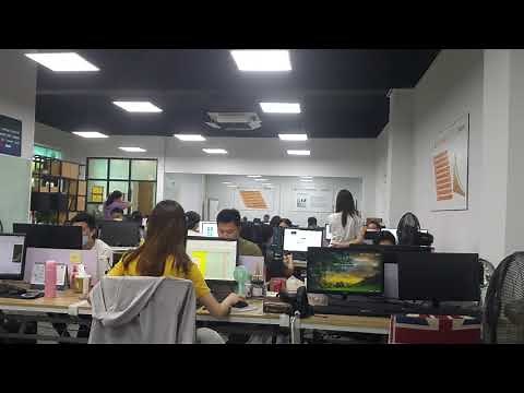 10 Min - Busy Open Office - Green Screen Virtual Video Background - ZOOM - NO COPYRIGHT