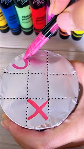 Tic Tac Toe Game 🩷/❤️#asmr #satisfying #odlysatisfying #shorts #shortsviral #trending #viral