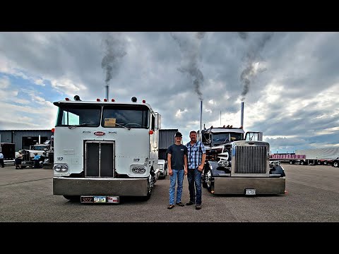 I Completely Restored My 1976 Peterbilt 359 & My 19 Yr Old Son Is Restoring A 1980 Cabover Pete 352