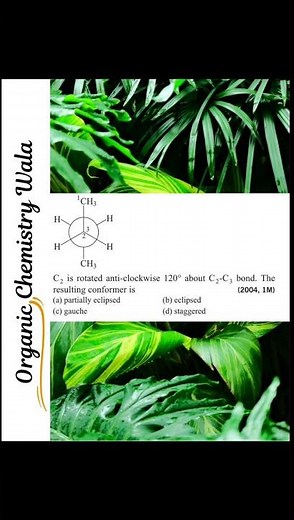 Organic Chemistry Mastery | Conformational Analysis (Newman Projection) | JEE Concept
