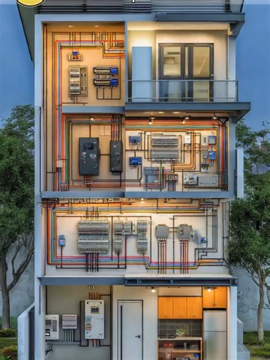 Standar Kabel Listrik Rumah Kecil Tapi Menentukan Keselamatan Instalasi listrik rumah bukan sekadar menyambung kabel. Ada standar yang harus dipatuhi demi keselamatan keluarga. Mulai dari jenis kabel, ukuran penampang, hingga warna kabel—semuanya punya fungsi penting. Salah pilih kabel bisa berujung panas berlebih, korsleting, bahkan kebakaran. Pahami standar PUIL dan SNI, karena listrik yang aman dimulai dari instalasi yang benar. Yang terlihat sepele, justru paling menentukan. #edukasiteknik #