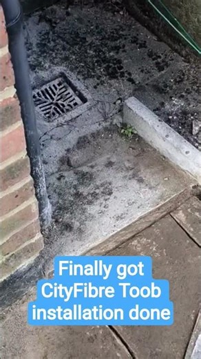 Finally got CityFibre Toob installation done #shorts