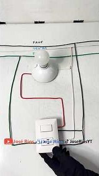 Learn How to Wire a Light with a Switch and an Outlet #joserios #electricity #diy