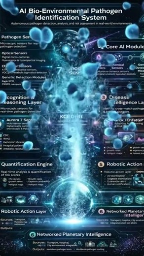 AI Pathogen Detection System 🚨 Aurora 7 Senses Activate | Kid Nebula & Aurora Gold