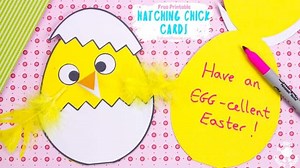 Hatching Chick Cards