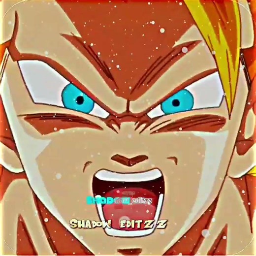 Goku Ssj3 stop trunks attack by two fingers 😳🔥 #dragonball #goku #anime