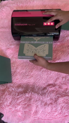 Dominator Die Cutting Machine: Blackpink Edition